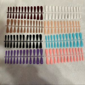 Extra Long Press on Nails Ballerina Coffin